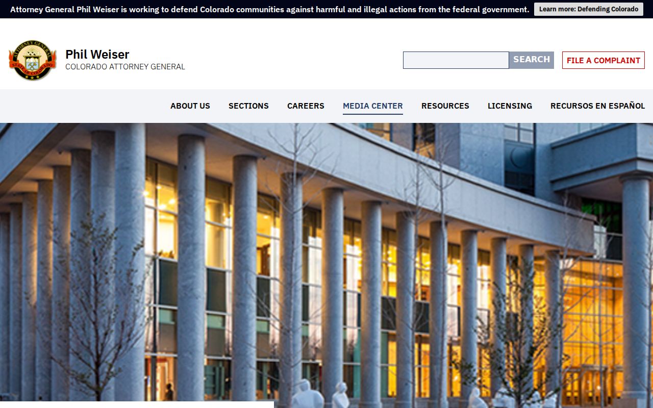Douglas County court records Colorado Attorney General CORA and CCJRA page