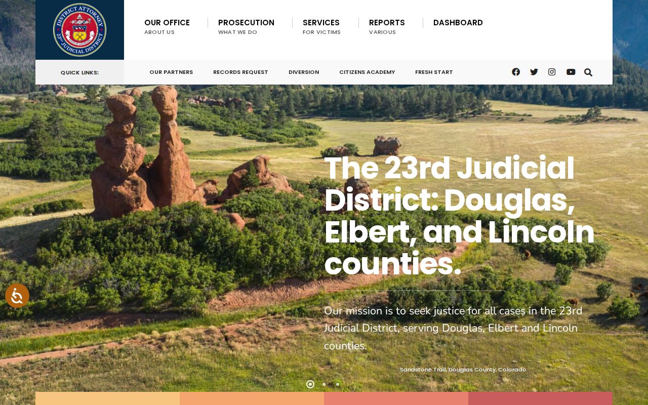 Douglas County criminal court records 23rd Judicial District Attorney source